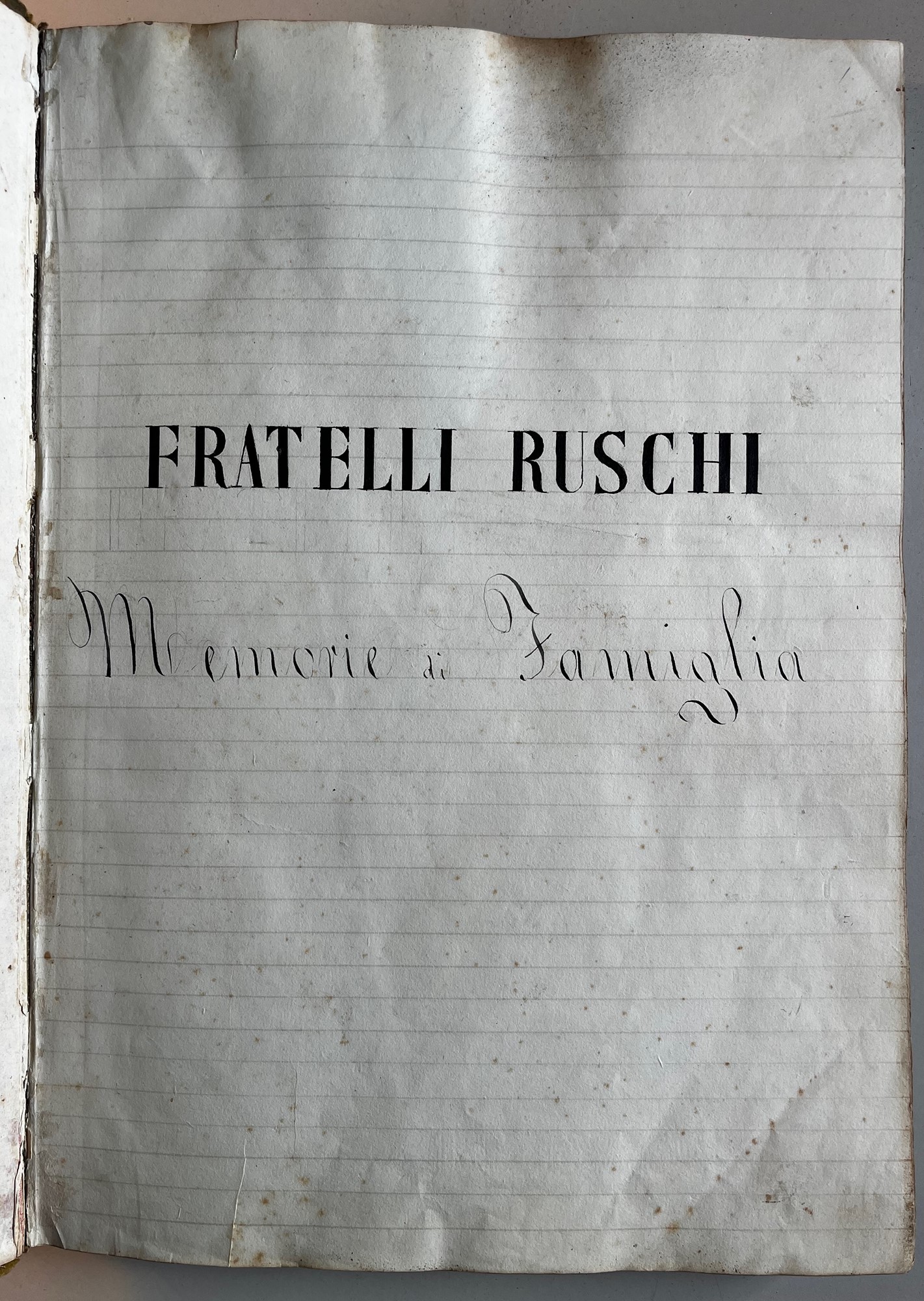 Famiglia Ruschi di Pisa sue memorie